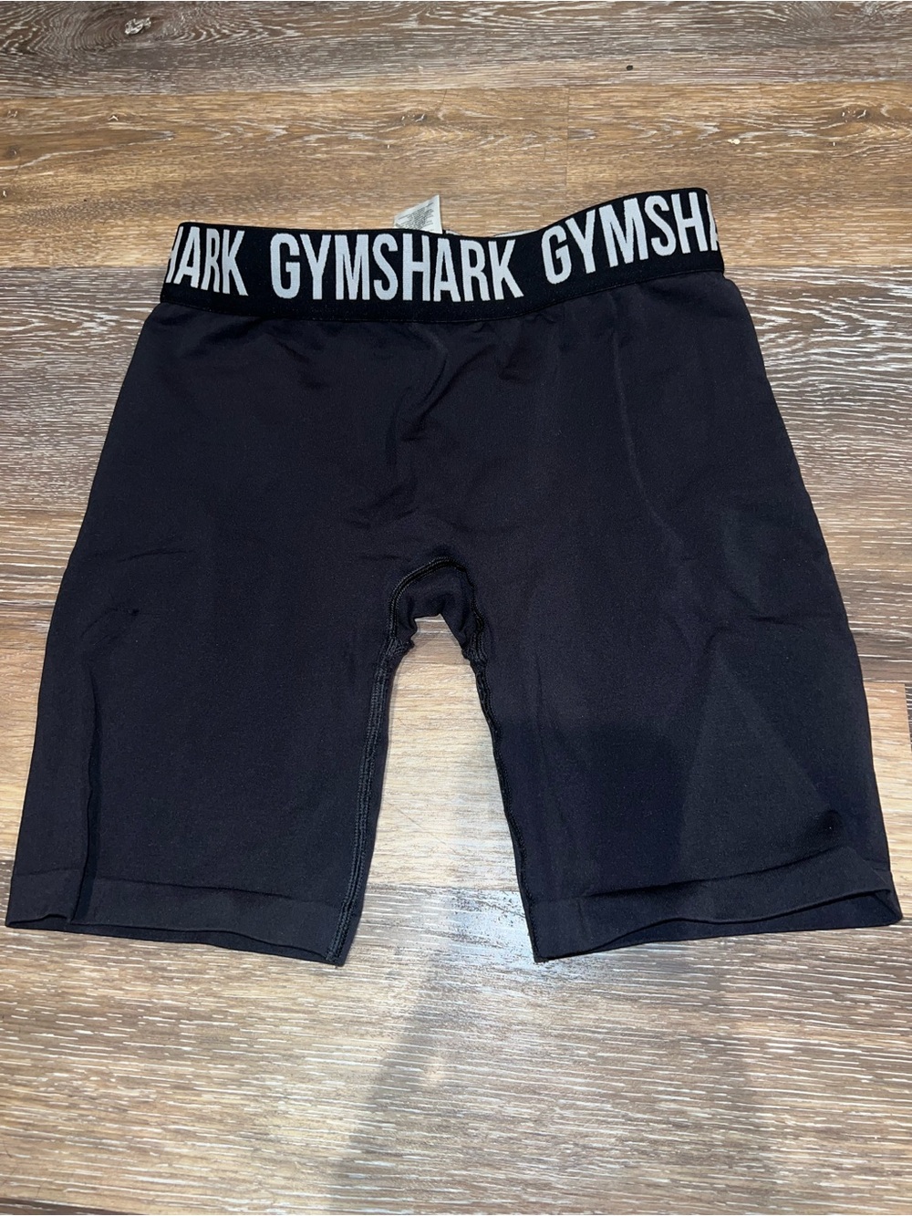 Black Flex Seamless Bike Shorts